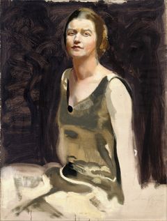 Antti Favén: Harjoitelma naisen muotokuvaa varten (tohtorinna Edith von Bonsdorff) (1922). Kansallisgalleria/Ateneumin taidemuseo, kokoelma Ahlström. Kuva: Kansallisgalleria/Kirsi Halkola.