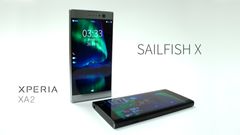 Sailfish OS Sonyn Xperia XA2 -laitteessa.