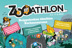 ZOOATHLON Korkeasaaressa huhti-kesäkuussa2022