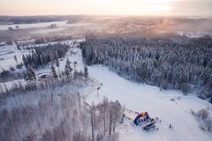 Jyväskylän kauniilla luonnonradalla luistellaan kilpaa neljättä kertaa. Victor Engström/Red Bull Content Pool