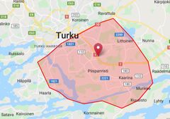 Foodoran jakelualue Skanssin McDonald'sista