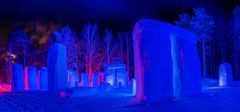 Snowhenge, Botania, Joensuu. Kuva Botania