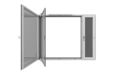 Tiivin uusi ikkuna on entistä tiiviimpi, tyylikkäämpi ja helppokäyttöisempi. Piilosaranat tekevät ikkunan ulkonäöstä siistin ja mahdollistavat isonkin ikkunan avaamisen ilman lisätukea. Uusi lukitusjärjestelmä puolestaan helpottaa ikkunan käyttöä, kun koko ruutu aukeaa yhdestä kahvasta.