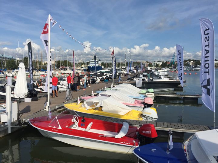 At the Helsinki Boat-Afloat Show, the positive trend inspired by the warm summer is illustrated by the fact that the moorings for the exhibitors were sold out. During the four-day event, more than 150 exhibitors will showcase their offering including 260 boats in the fully booked exhibition area.