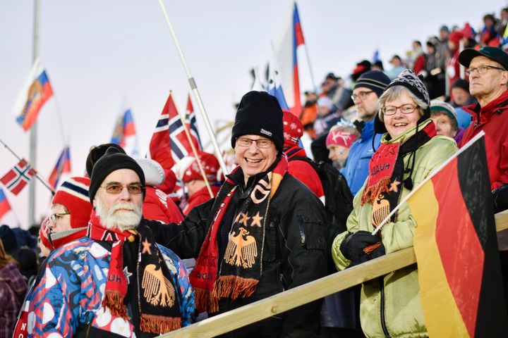 Edelliset Kontiolahden MM-kisat vuonna 2015 toivat kisaturisteja Suomeen ennen kaikkea Pohjoismaista, Venäjältä ja Keski-Euroopasta. Kuva: Niina Rimpiläinen.  