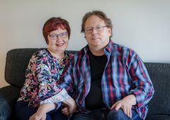 Helena Lylyharju ja Kari Martiala, kuva: Michaela Martiala