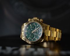 Täyskultainen Rolex Daytona on Rolex malliston yläpäästä löytyvä arvokello.