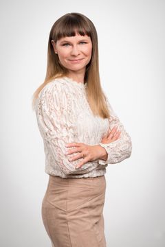 Ennustepäällikkö Päivi Puonti. Kuva: Matti Rajala/ ETLA