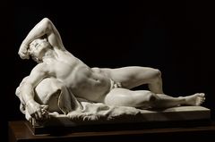 Kansallisgalleria / Sinebrychoffin taidemuseo. GIF-animaatio Johan Tobias Sergelin (1740–1814) Fauni / Faun / Faunen (1774) teoskuvasta.