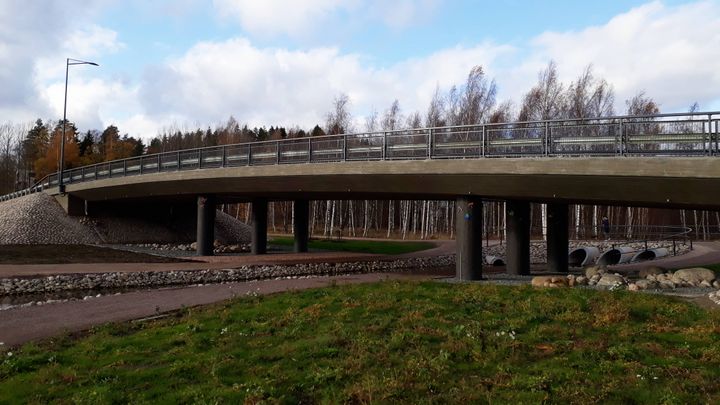 Lillhemtintien sillan avajaisia vietetään torstaina 31.10.