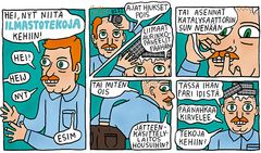 Ilmianna ilmastoteko! Sarjakuva:Joonas Rinta-Kanto