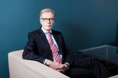 Suomen Yrittäjien puheenjohtaja, yrittäjä Jyrki Mäkynen. Kuva: Markus Sommers