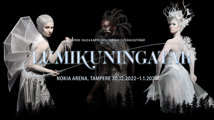 Lumikuningatar-jääbaletti saa maailmanensi-iltansa Tampereen Nokia Arenalla perjantaina 30. joulukuuta 2022. Kuva: Saara Salmi