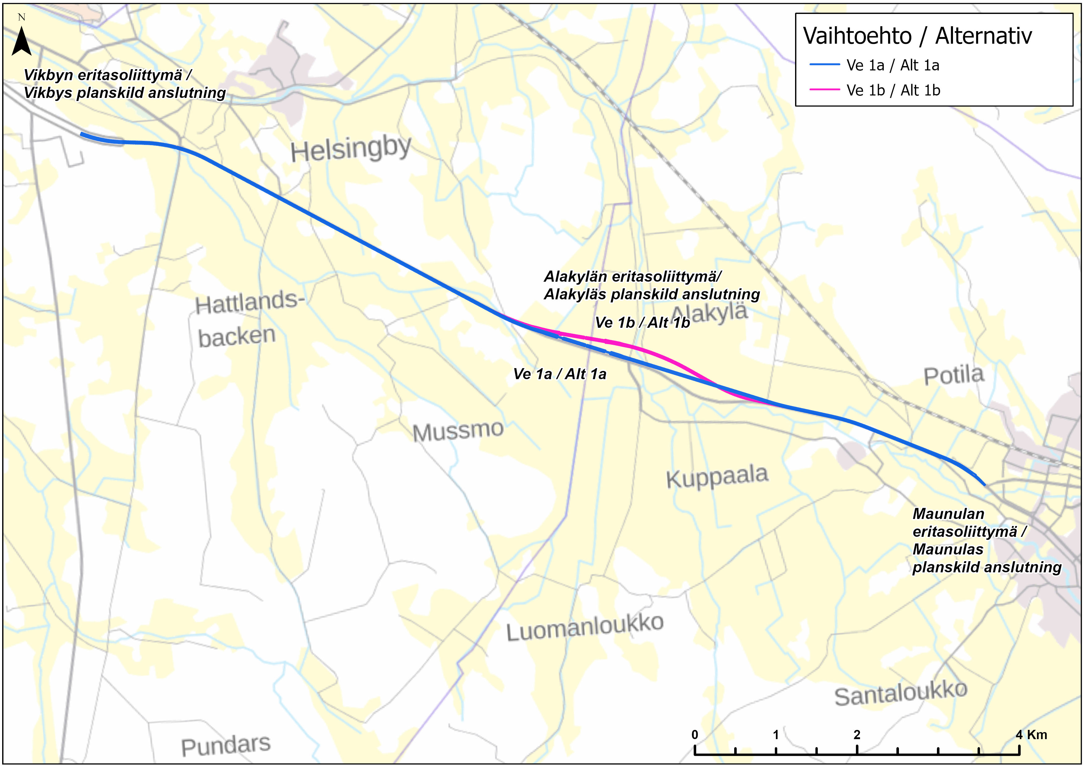 Valtatien 3 parantaminen Helsingbyn ja Laihian välillä on edennyt  yleissuunnitteluvaiheeseen (Pohjanmaa) | Etelä-Pohjanmaan ELY-keskus |  NTM-centralen i Södra Österbotten