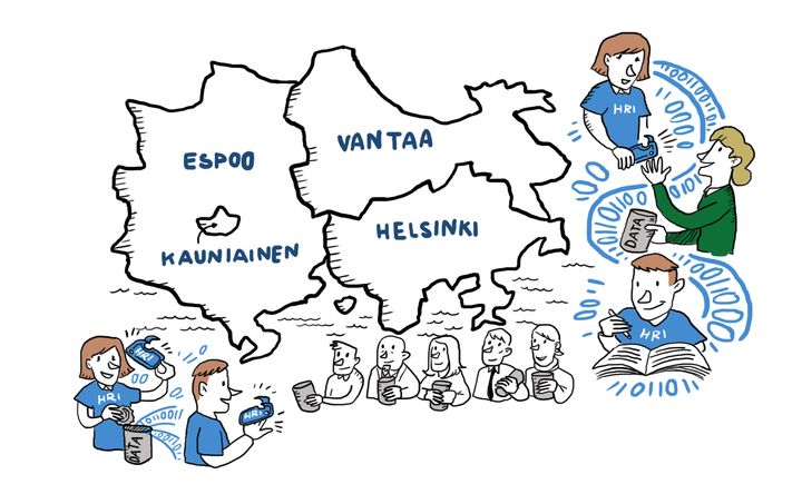 Pääkaupunkiseudun kaupunkien julkista dataa 10 vuotta avannut pioneeripalvelu Helsinki Region Infoshare on näyttänyt avoimuuden mallia julkishallinnolle. Kuva: Tussitaikurit.