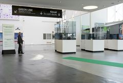 Esteetön  pohjoinen sisäänkäynti
