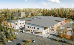 Siuntion sivistys- ja hyvinvointikampus valmistuu alkukesästä 2022.