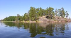 Eteläsavolainen järvimaisema. Vapaa julkaistavaksi.