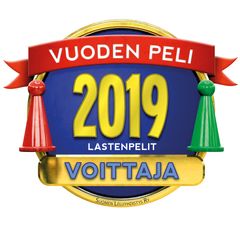 Vuoden Lastenpeli 2019 -tunnus