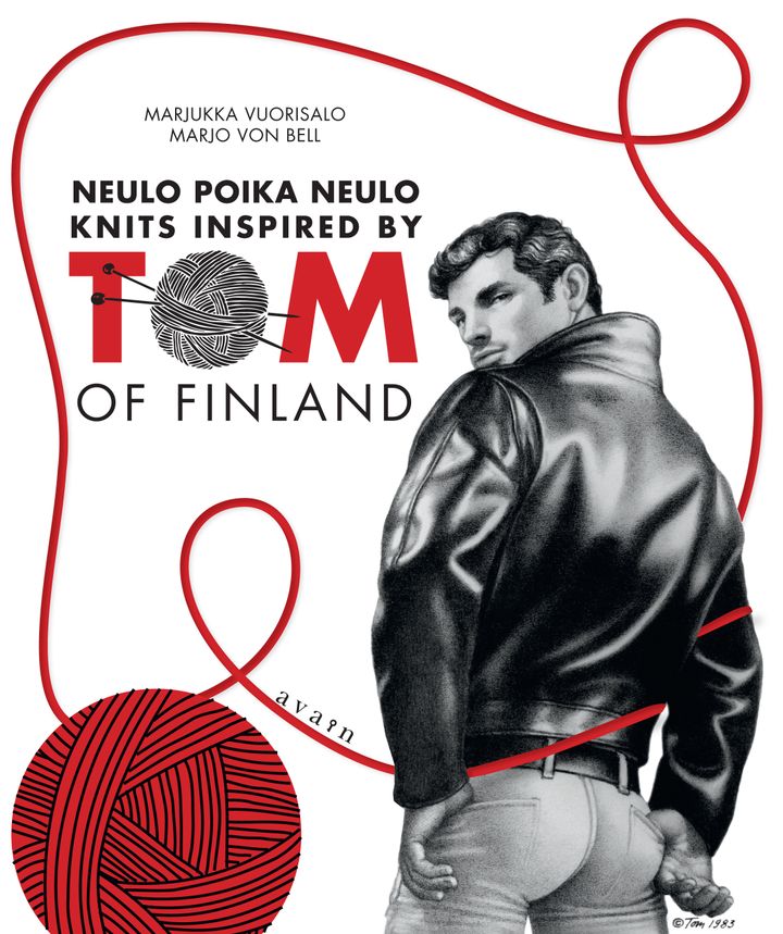 kansi_Marjukka Vuorisalo & Marjo von Bell, Neulo poika, neulo - Knits inspired by Tom of Finland