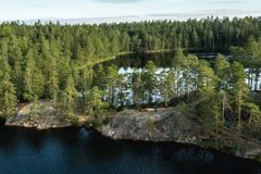 Nuuksio Classic Trail Marathonin reitti valittiin hiljattain maailman 25 kauneimman polkujuoksukilpailun listalle. Kuva: Rami Valonen.