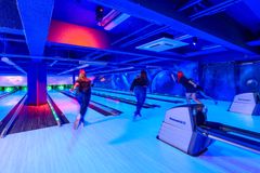 Ainutlaatuiselle peliravintolalle uskotaan olevan Oulussa kysyntää. Kuva: Space Bowling & Billiards