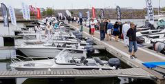 Almost 280 boats were exhibited at the show, and altogether 166 exhibitors were there to showcase the motor boats and the sail boats along with different boating-related products and services.