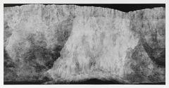 Tacita Dean: Chalk Fall, 2018.
Chalk on blackboard, 366 cm x 732 cm.
Courtesy of the Artist, Frith Street Gallery, London and Marian Goodman Gallery, New York/ Paris.
Photograph: Fredrik Nilsen