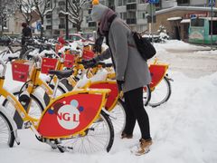 Turun Föli-fillarit on Suomen ensimmäinen ympärivuotinen kaupunkipyöräjärjestelmä.