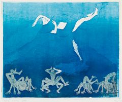 Outi Heiskanen: Sea Serpent (1978). Private collection. Photo: Finnish National Gallery / Jenni Nurminen.