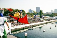 Team Avatar / Red Bull Flugtag Wien, Itävalta 2021. Kuvaaja: Matthias Heschl / Red Bull Content Pool.