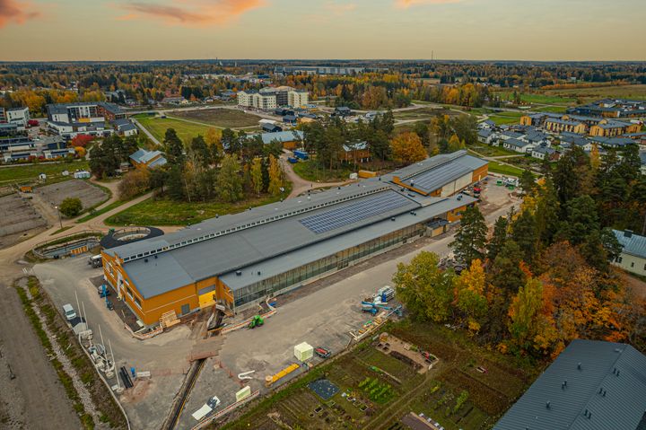 Lokakuussa Järvenpään Ainolaan avautuva Aino Areena on Suomen ensimmäinen uuden normaalin tapahtumakeskus. Kuva: Aki Rask.