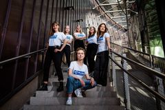 Plan Internationalin #GirlsTakeover-valtaajat vuonna 2021. Kuva: Aaro Keipi