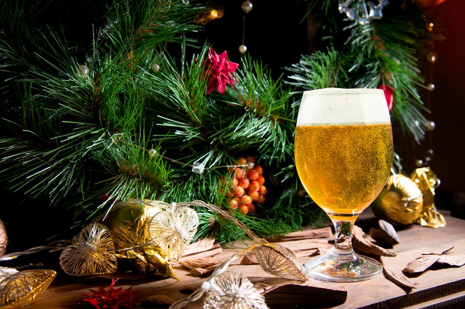 Olut ja joulukoristeet