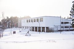 Alvar Aallon suunnittelema Liikuntarakennus. Kuva: Hanna Salomäki