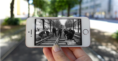 Finna Street -haun avulla kurkistat menneisyyteen. Haku löytää historiallisia kuvia paikkatietosi perusteella, ja se toimii parhaiten mobiililaitteilla.