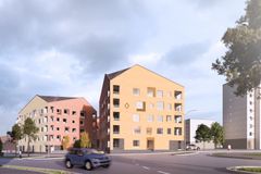 Pohjola Rakennuksen aluekehityshanke Porvoon Slottsgården on kymmenen asuinkerrostalon ja noin 300 asunnon muodostama kaupunkikortteli, jonka rakentaminen käynnistyi syksyllä 2016.
Kuva: L Arkkitehdit