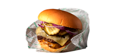 Smash-burger tuplapihvillä