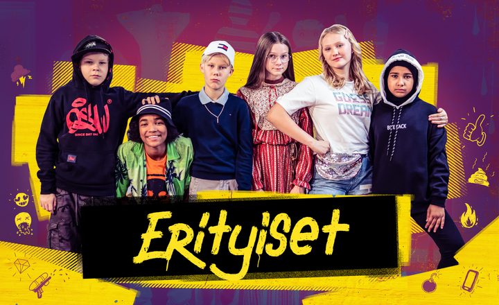 Erityiset-äänikirjasarja pohjautuu Aito Median ja Ylen lastenohjelmien TV-draamasarjaan.