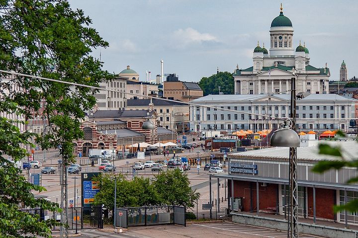 Näkymä Makasiinirannasta: Kuva Henna Inkinen, Helsingin kaupunkiympäristön toimiala