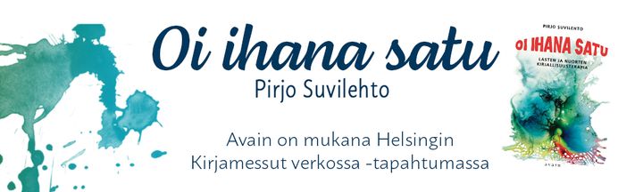 Avain on mukana 8.11. asti avoinna olevassa Helsingin Kirjamessut verkossa -tapahtumassa. Julkaisemme blogissa Kysytään kirjasta -haastattelusarjaa osana osallistumista tapahtumaan.