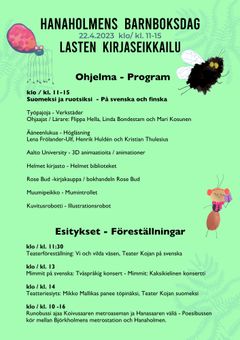 Barnboksdag - program