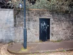 Bansky: Mobile Lovers, 2014, Broad Plain Boys’ Club, Bristol