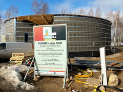 Lohjan asuntomessuille kesäksi 2021 valmistuva Pyörre-talo tulee olemaan Jukan ja Timon haaveiden koti
