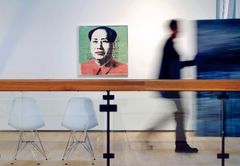 Andy Warhol: Mao (1972), Swanljungs samling, foto: Mikko Lehtimäki