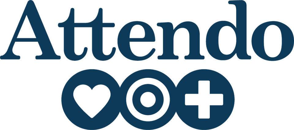 Attendo logo_Ambassador blue-transparent background