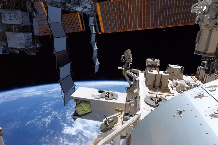 Satelliittien keräämässä datassa on paljon kaikille avointa materiaalia. Kilpailusovellukset hyödyntävät NASAn World Windiä. Se on avoimen lähdekoodin ohjelmointirajapinta, jonka pohjalta voi esimerkiksi luoda 3D-visualisointeja maastosta ja kaupungeista, ennustaa sääilmiöitä ja monitoroida liikennettä. Kuva: NASA