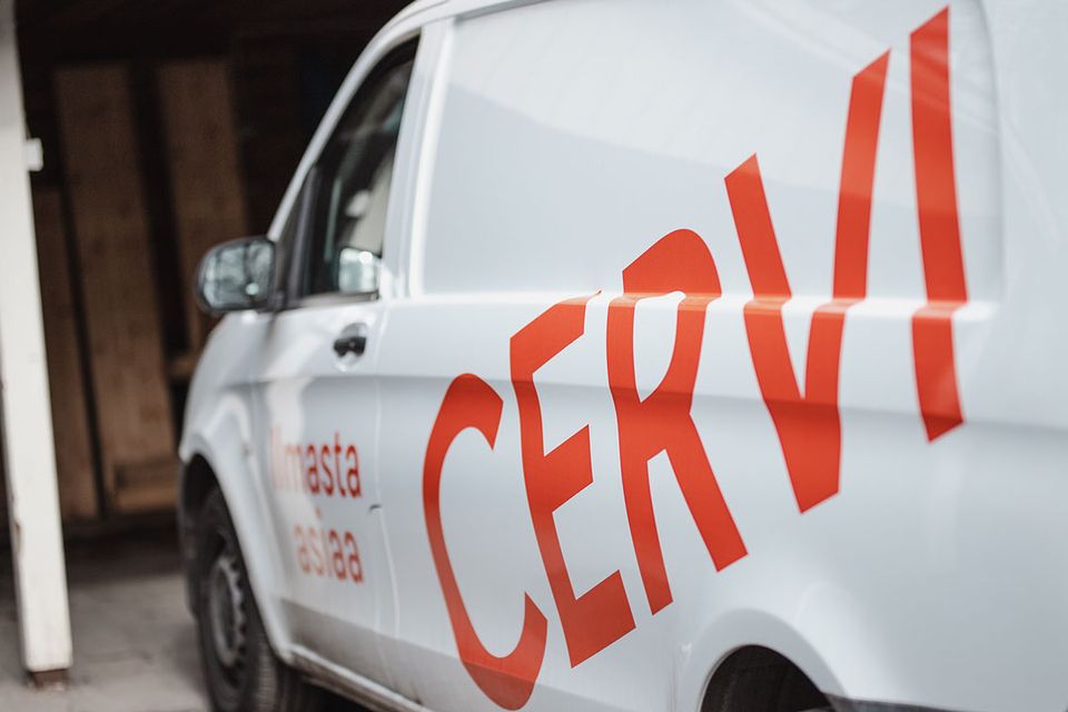 Cervi-auto, vaakakuva