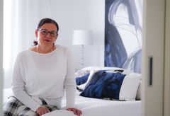 Anne Hasu rakastaa taidetta ja se näkyy hänen kotonaan.