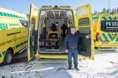 Kuljetuspäällikkö Jukka Etelä, HUS. (Valokuva: Eemeli Kiukkonen)